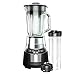 BLACK+DECKER BL1820SG-P FusionBlade Digital Blender with 6-Cup Glass Jar and 20 Ounce BPA-Free Portable Personal Blender Jar, Black/Stainless Steel Blender