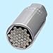 Universal Socket Grip, the 1/4 inch to 3/4 inch Multi-function Socket Wrench with Power Drill Adapter- a Must-have Repair Hand Tool for Your Cabinet
