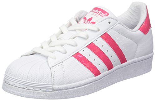 Adidas Youth Superstar White Real Pink Leather Trainers 5 Us | Desertcart Maldives Adidas Youth Superstar White Real Pink Leather Trainers 5 Us | Desertcart Maldives