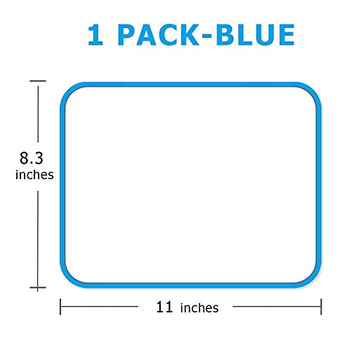 SIOSSION Small Whiteboard Set Double Sided Hanging Whiteboard Message Scoreboard Easy to Clean Wall White Board for Cubicle Office, School(1 Pack)