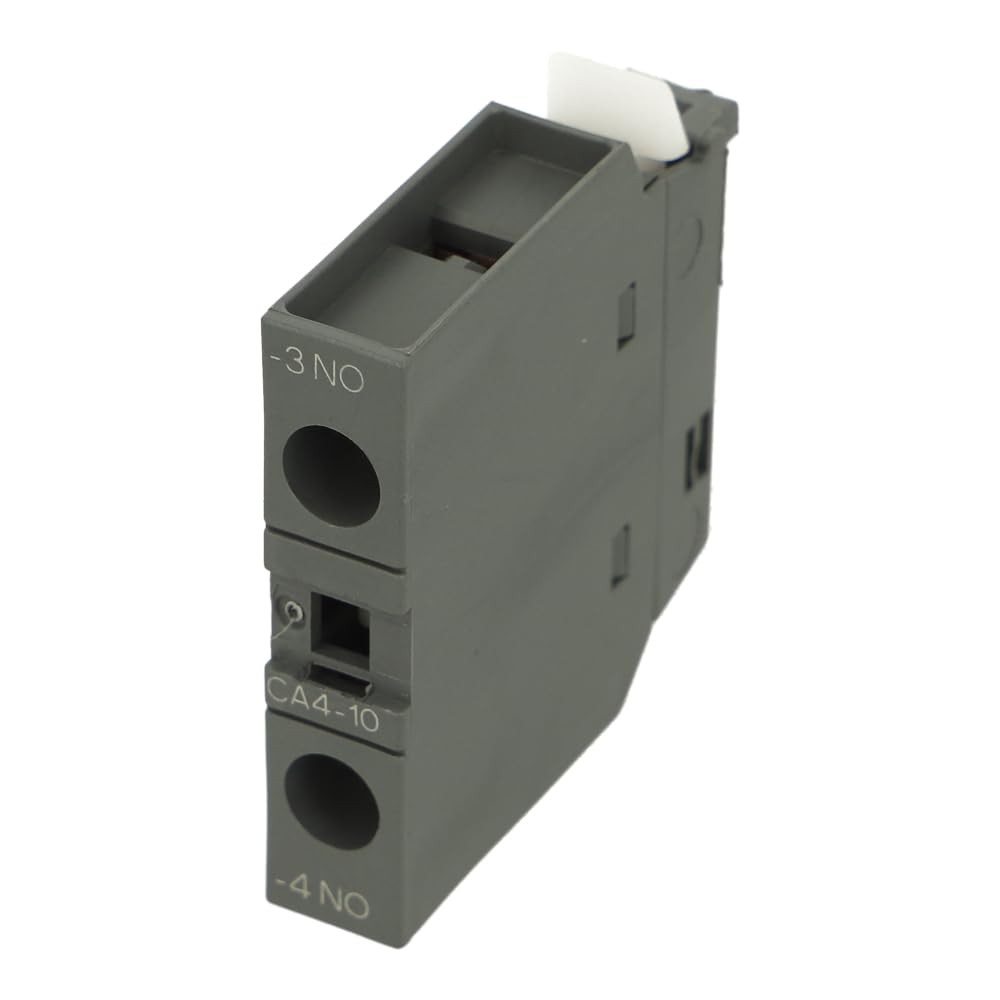 Photo 1 of ABB CA4-10 Aux Contact Block,1NO,Standard,Front MTG