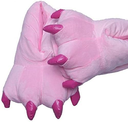 Slippers Shoes Unisex Animal Unicorn Foot Warmers Cotton Padded Shoes Adult / kids (M, Pink 2)