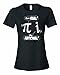 Ladies Get Real Be Rational Math Geek Humor i Irrational pi 3.141 Number T-Shirt