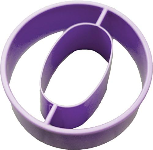 Greek Alphabet Letter Shaped Cookie Cutter, 3 Inches Long, Great Gift, Big Sis/Lil Sis, Fundraising, Parties, Sororities, Fraternities, Panhellenic, Art Stencil - OMICRON Shape