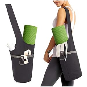 WAEKIYTL Yoga Mat Bag with Large Size Pocket and Zipper Pocket, Fit Most Size Yoga Mats, Long Tote with Pockets – Holds More Yoga Accessories, Yoga Bags and Carriers for Women