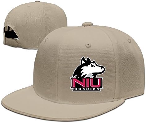 ZOENA Northern Illinois University Cotton Hats Sports Hat For Outdoor Sports Black