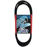 D&D PowerDrive 419744 Craftsman Replacement Belt, A/4L, 1 -Band, 34" Length, Rubber