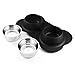 Bonve Pet Dog Bowls - Stainless Steel Dog Bowl Food Water Bowl with No Spill Silicone Mat 58 oz Feeder Bowls Best Pet Bowl for Feeding Dogs Cats Puppies, Set of 2 Bowls