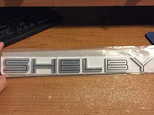 FOR SHELBY GT500 EMBLEM BADGE NAMEPLATE REAR TRUNK DECK BADGE BLACK