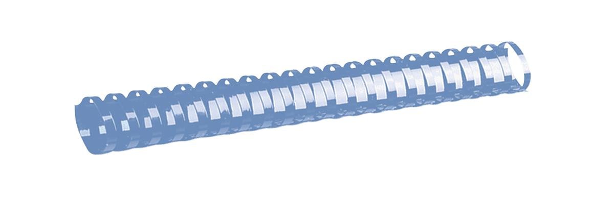 GBC CombBind Binding Combs, 14 mm, 125 Sheet Capacity, A4, 21 Ring, Blue, Pack of 100, 4028238