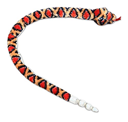 Aurora plush 50" diamond back rattle snake
