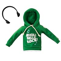 Elf on The Shelf Claus Couture Jingle Jam Hoodie Novelty, Green