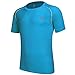 Sportswear Men's 100% Polyester Moisture-Wicking Short-Sleeve T-Shirt Jersey