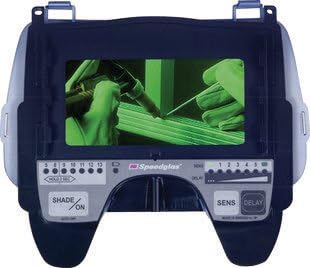 3M Speedglas 2.1" X 4.2" 9100X Variable Shade 5, 8 - 13 Auto-Darkening Welding Lens With Sensitivity, Delay And Grinding Modes For Fixed Front Welding Helmets