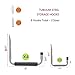 Heavy Duty 9” Large Arm Garage Storage Hanging Hooks with EVA Protector by Ihometech, Wall Mount Garage Hangers & Organizer for Ladders,Tools,Bikes and Chair Hose | (6 Pack - Gray)