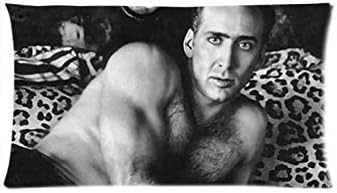 Ur pillowcase nick cage happy birthday meme Custom Zippered Pillow Cases Standard Size 20x36 (Twin Sides) by Ur pillowcase