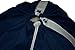 The Fine Living Co. Printed 115L Laundry Bag Adjustable Shoulder Straps & Drawstring,Heavy Duty Laundry Backpack Side Zipper, Space Saving Tall Laundry Bag, Foldable Laundry Hamper (Navy Blue)
