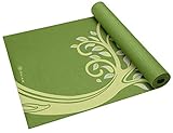 Gaiam Yoga Mat Classic Print Non Slip Exercise