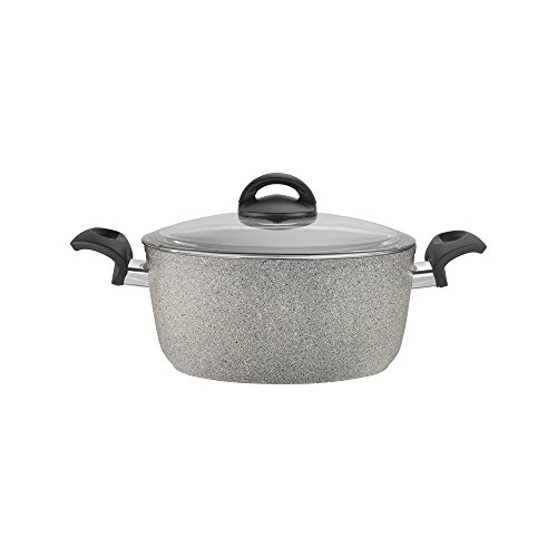 BALLARINI 75001-644 Parma Forged Aluminium Nonstick Dutch Oven with Lid, NA, 4.8 quart