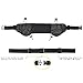 Hydration Running Belt with 2 Water Bottles, OMOTON Multifunctional Zipper Pockets Water Resistant Runner's Waist Pack, For Running, Race, Marathon, Hiking, Cycling, Climbing, Camping, Black