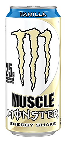 Muscle Monster, Vanilla, 15 Ounce (Pack of 12) Muscle Monster, Vanilla, 15 Ounce (Pack of 12)