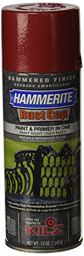Masterchem Industries 41180 Hammered Spray Paint, Red