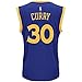 adidas Stephen Curry Golden State Warriors #30 NBA Youth Road Jersey Blue (Youth Large 14/16)