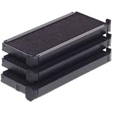 Trodat Replacement Ink Cartridge 6/4914 - Pack of 3 Color Black | Long-Lasting Ink Performance, Delivers Crisp &amp; Clean Impressions, Easy Snap-In Installation, Smudge-Resistant Results