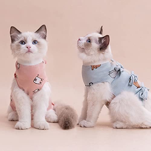 FUAMEY Cat Recovery Suit After Surgery, Pcs Surgical Bandage