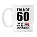 Gift a Cup 60th Birthday, Women, Happy, Funny, Male, Mens, Unique, Gag, Novelty Experience | Premium 11oz Coffee Mug Gift Set