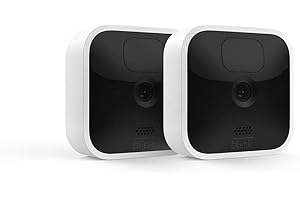 Like-New Blink Indoor (3rd Gen) – wireless, HD security camera with two-year battery life, motion detection, and two-way audio – 2 camera kit