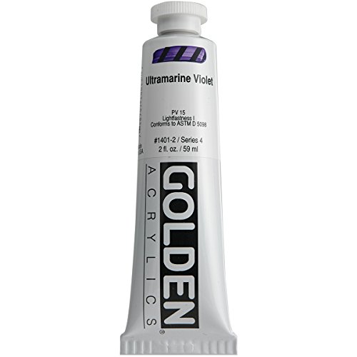 Golden Heavy Body Acrylic Paint, 2-Ounce, Ultramarine Violet