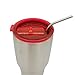 Bestpriceam Spill Proof & Splash Resistant Lid for Yeti Rambler & Tumbler New, 30 oz (Red)