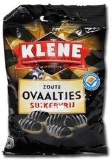KleneZoute Ovaaltjes / Sugar Free Salted Liquorice - 100g