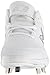 New Balance Women's Fresh Foam Velo V1 Metal Softball Shoe, White/White, 7 M US