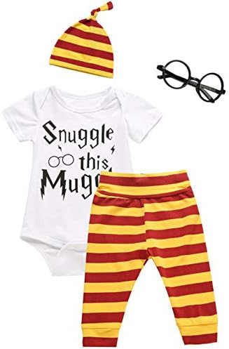 Crazybee 3Pcs/Set Baby Boy Girl Infant Snuggle This Rompers