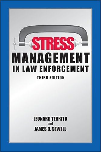 Stress Management In Law Enforcement Third Edition Leonard - 