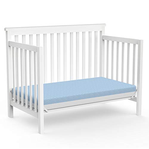 Dourxi 3in1 Convertible Crib, Toddler Bed with 3 Adjustable Mattress