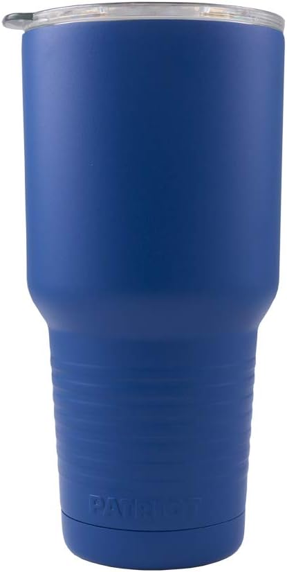 Amazon Com Patriot 30oz Tumbler Stainless Steel Insulated Coffee Cup With Lid Reusable Stainless Steel Straw Gift Box Blue Kitchen Dining