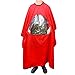 ULTNICE Salon Home Barbers Hairdressing Cape Gown with Viewing Window for Hair Cutting 62.9 * 57