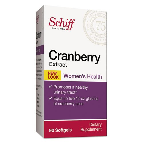Schiff - Cranberry Extract Softgel, 90 Count 10710 (DMi EA Schiff - Cranberry Extract Softgel, 90 Count 10710 (DMi EA