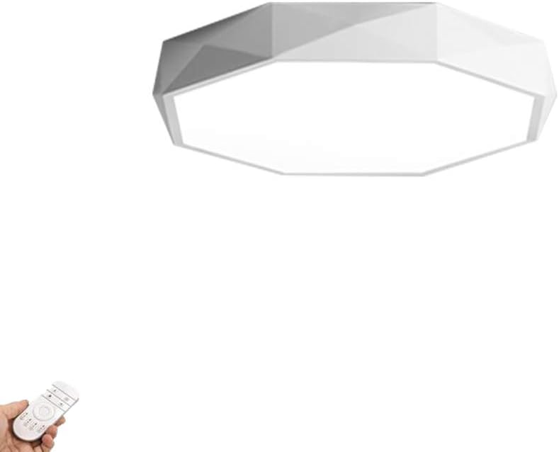 Achteck LED Unterputz Deckenleuchte, moderne Geometrie bei Licht