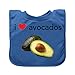 green sprouts Pull-Over Food Bib | Convenient stay-put protection | Absorbent cotton, Wide-coverage, Machine washable