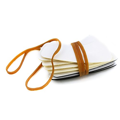 Weoxpr 100 Pcs 8" Large Rubber Bands Trash Can Band Elastic Bands for Office Supply, Trash Can, File Folders, Cat Litter Box