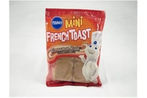 GENERAL MILLS Pillsbury Cinnamon Rush Mini French Toast, 2.64 Ounce -- 72 per case.