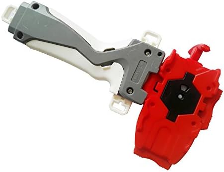 Gyroscope Playset Battling Tops Burst Bey launcher String Launcher/ Gyro launcher GRIP Handle (Red Launcher+Grip handle)