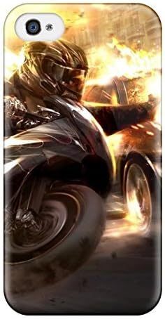 Durable Guns Cars Explosions Fires Vehicles Anime Motorbikes Back Case Cover For Iphone 5c Amazon Co Uk Electronics