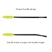 G2PLUS New 50PCS Disposable Silicone Eyelash Mascara Wands Brushes Cosmetic Eyelash Extension Applicators Professional Makeup Tool Set(Pineapple-Shape)