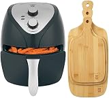 Progress by WW 3.2L Air Fryer & Bamboo Chopping Board Set - 1300W view 1