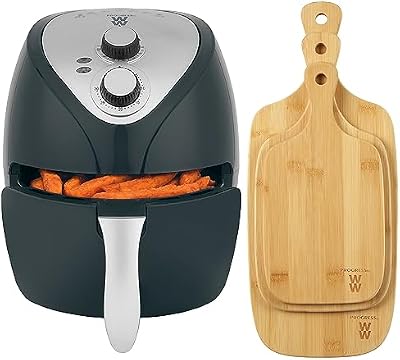 Progress by WW 3.2L Air Fryer & Bamboo Chopping Board Set - 1300W